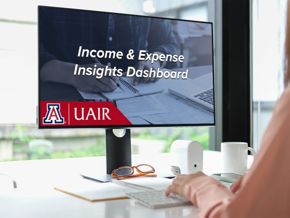 UA staff watching a dashboard overview video.