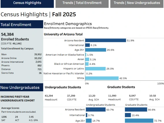 Screenshot of IFB page.