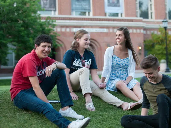 Portrait of students