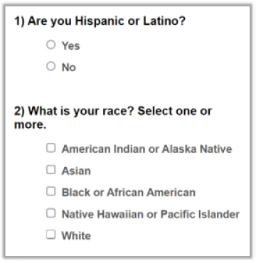 UAccess Race/Ethnicity Self-Identification Form
