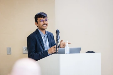 Kashyap Nadendla presenting